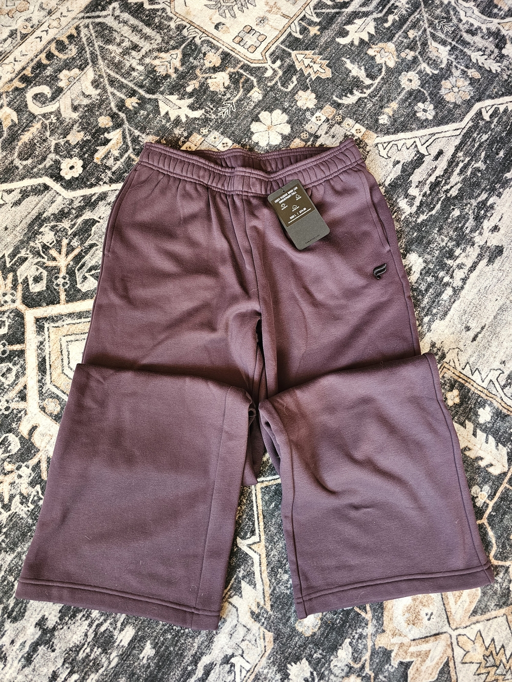 Men's Fleece Bottoms in Plum - Fabletic's